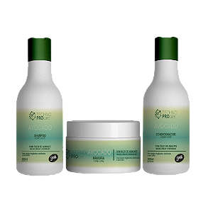 Kit tratamento capilar Techno Pro care Abacate - 300ml