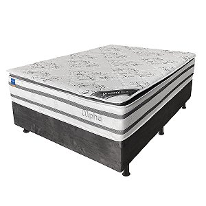Cama Box Dream Flex Alpha Molas Ensacadas King 193x203