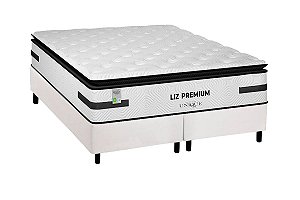 Conjunto Plumatex Liz Premium Molas Ensacadas 138x188x66