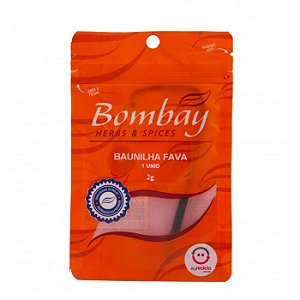 Fava de baunilha Bombay 2g