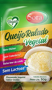 Queijo ralado vegetal Sora 50g