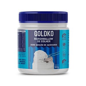 Marshmallow no pote zero açúcar Goldko 90g