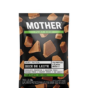 Sache de proteína vegana doce de leite Mother 31g