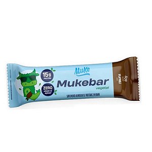 Mukebar vegetal sabor trufa zero açúcar Muke 60g