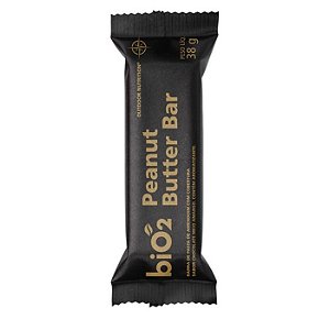 Barra de pasta de amendoim com cobertura de chocolate amargo Bio2 40g