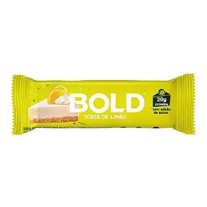 Barra de proteína sabor torta de limão Bold 60g