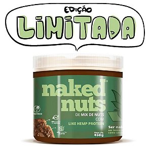 Pasta de mix de nuts com like hemp protein Naked Nuts 450g