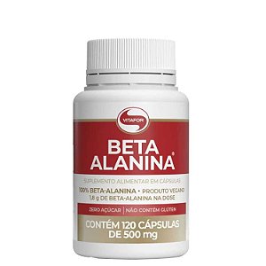 BETA ALANINA - VITAFOR - 500MG - 120 CPS