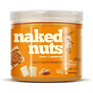 Pasta de amendoim com chocolate branco Naked Nuts 450g