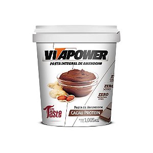 Pasta de amendoim cacau protein Vitapower 1kg