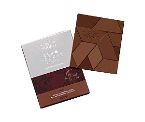 Chocolate ao leite zero açúcar Nugali 40g