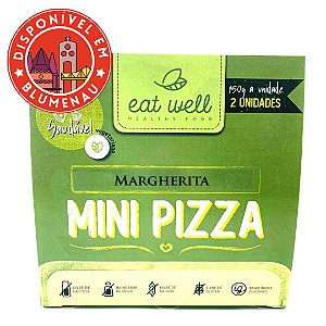 Mini pizza de marguerita Eat Well 2 unidades