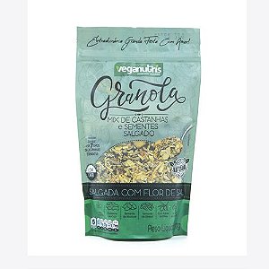 Granola mix de castanhas e sementes salgado Veganutris 230g