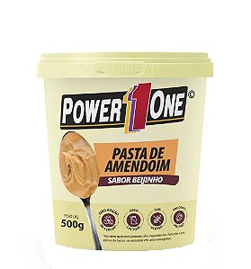 Pasta de amendoim sabor beijinho Power One 500g