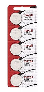 5 Baterias Cr2032 Maxell