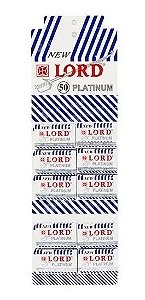 Lâminas Para Barbear New Lord Platinum C/50 Unidades