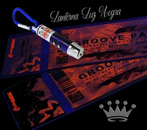 LANTERNA DE LUZ NEGRA