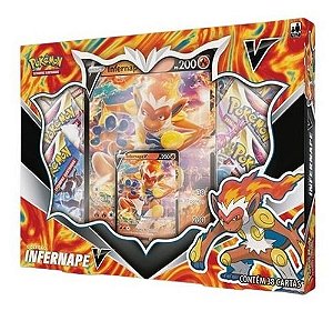 Box Pokémon Coleção Infernape V Copag Original E Lacrado Tcg