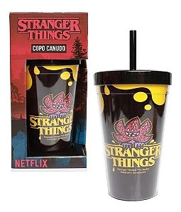 Copo Canudo Stranger Things  Netflix Serie Piticas