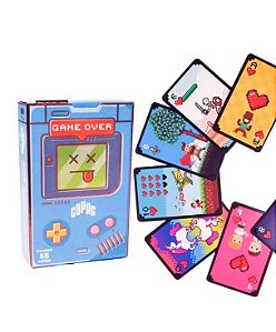 Jogo De Cartas Baralho Game Over Original Copag Metalizado