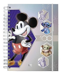 Caderno Smart Universitário Disney 100 Personagens A4 Marvel