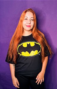 Camiseta Batman Logo Comics Cavaleiro Das Trevas Herói Dc