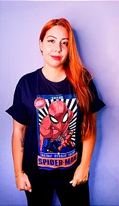 Camiseta Personagem Homem Aranha 1982 Spider Man Piticas