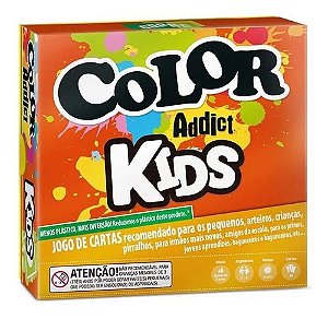 Jogos Brinquedo Color Addict Kids Card Games Cartas Copag