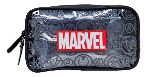 Estojo Luxcel Avengers Box Preto Vingadores Marvel