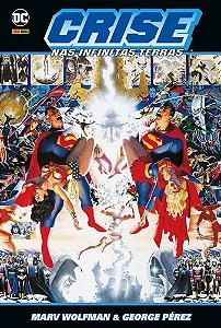 Livro Hq Crise Infinitas Terras Liga Da Justiça Dc Comics