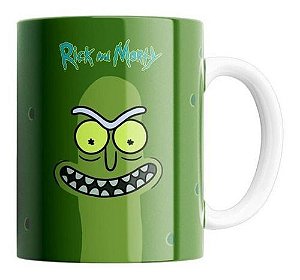 Caneca Pickle Rick And Morty 330 Ml Cartoon Network Netflix