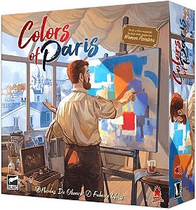 Colors Of Paris Board Game Jogo De Tabuleiro Mesa Party Buró