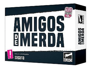 Amigos De M*rda Jogo De Cartas buró