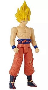 Boneco goku super sayajin blue articulado 26cm dragon ball z