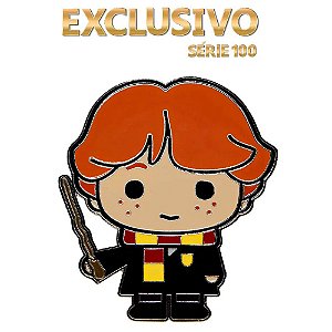 Funpin  Button Bruxo Harry Potter Rony Hogwarts Wb