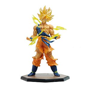 Brinquedo Boneco Goku Super Saiyajin 26Cm - Dragonball Z - Casa