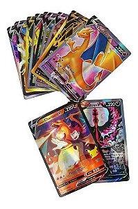 Lote Pokémon 100 Cartinhas Contendo 4 Cartas Ultra Rara - R$ 199,99