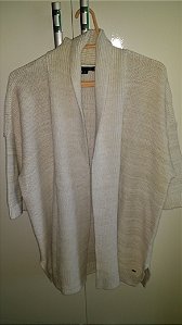 DIRANA STP CARDI BEGE E BRANCO DETALHES MARROM THOMY HILFIGER