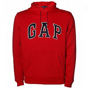Moletom Gap Vermelho MAsculino / Preto -   M