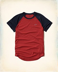 Must-Have Colorblock Raglan T-Shirt Masculina -    M - G
