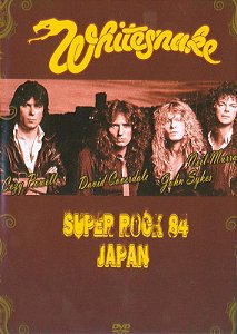 WHITESNAKE - SUPER ROCK 84 JAPAN (DVD)