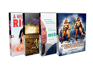 COMBO DVDS - A HISTÓRIA DE RICKY - INSÔNIA - A CASA DOS SONHOS - OS BÁRBAROS