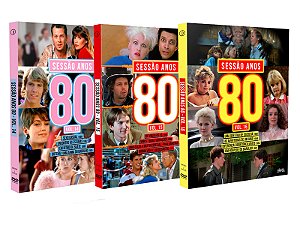 COMBO DVDS - SESSÃO ANOS 80 VOLUMES 14, 15 E 16