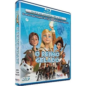 O REINO GELADO - 2D E 3D - BLU-RAY*