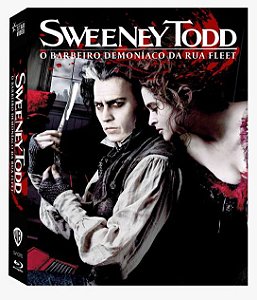 SWEENEY TODD – O BARBEIRO DEMONÍACO DA RUA FLEET - BLU-RAY + CD – ED. DE COLECIONADOR