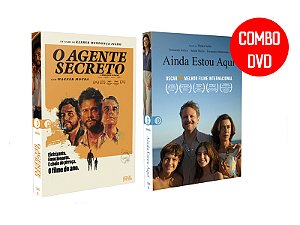 COMBO DVDS - AINDA ESTOU AQUI + O AGENTE SECRETO - PRÉ-VENDA 30/11/2026