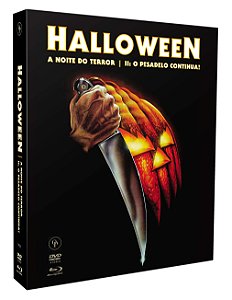 HALLOWEEN: A NOITE DO TERROR - HALLOWEEN 2: O PESADELO CONTINUA [DIGIPAK COM 2 BLU-RAYS E 1 DVD]