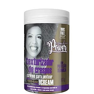 Soul Power Big Black Creme Para Pentear Texturizador de Crespos 800g