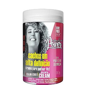 Soul Power Creme Para pentear Color Curls 10x1 Protege a Cor 800g