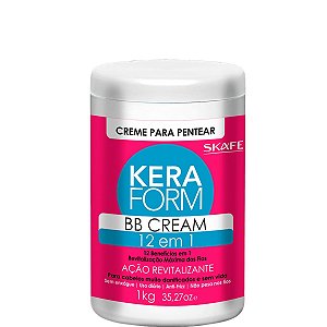 Skafe Keraform BB Cream 12 em 1 Ação Antioxidante 1kg